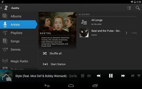 download doubletwist music player to pc